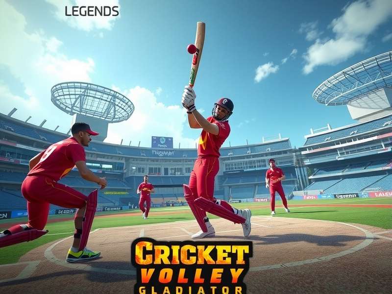 Cricket Volley Gladiator Gameplay